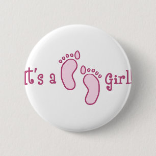 Ein Mädchen Button