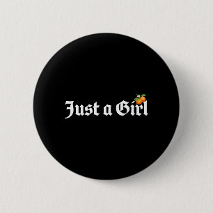 Ein Mädchen Gothic Old Engliext Orange Frucht Graf Button