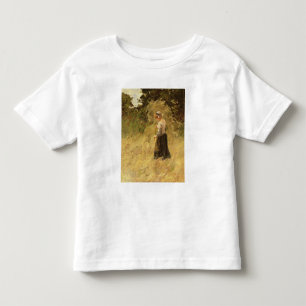 Ein Mädchen Harvesting Hay, 19. Jahrhundert Kleinkind T-shirt