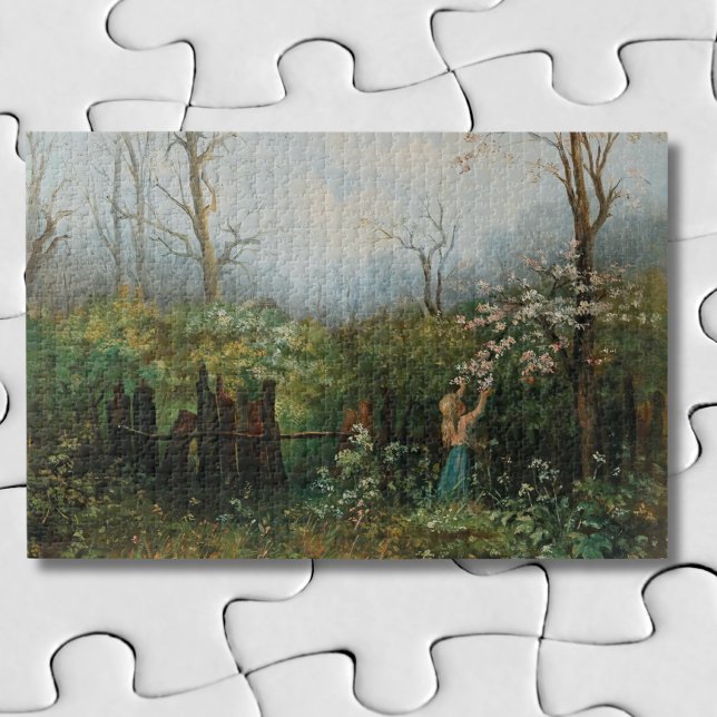 Ein Mädchen im Garten - Olga Wisinger-Florian (Von Creator hochgeladen)