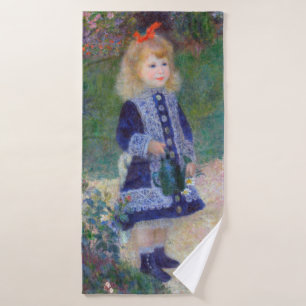 Ein Mädchen mit einer Wasserdose, Renoir Badehandtuch