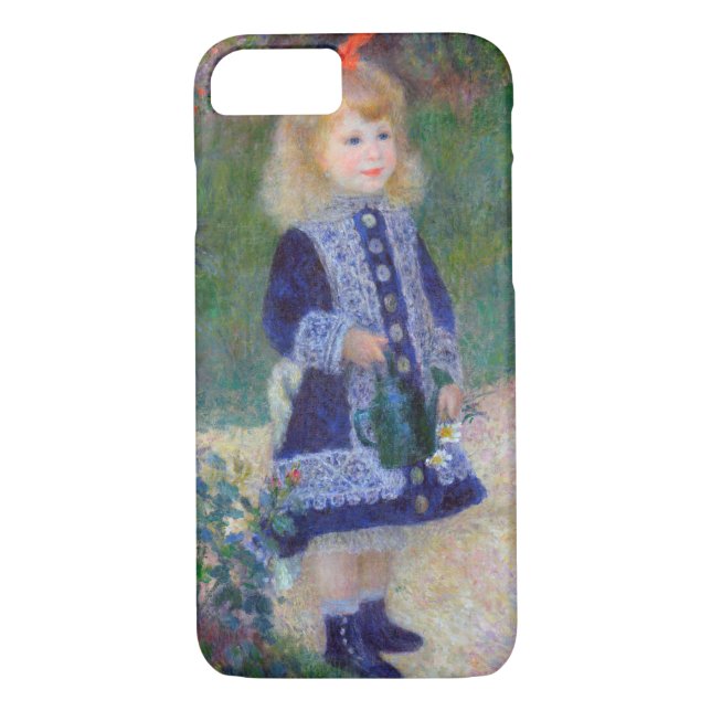 Ein Mädchen mit einer Wasserdose, Renoir Case-Mate iPhone Hülle (Rückseite)