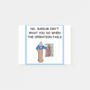 Ein Mädelwitz Post-it Klebezettel