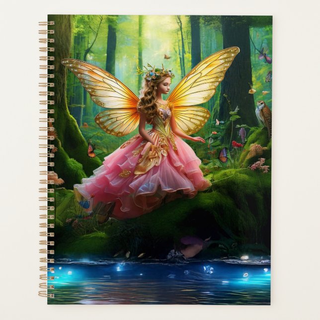 Ein magischer Märchenwald Planer (Vorderseite)