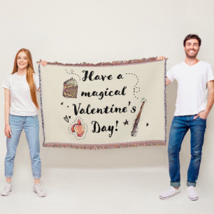 Ein magischer Valentinstag Decke