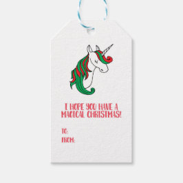 Ein magisches Einhorn Geschenkanhänger