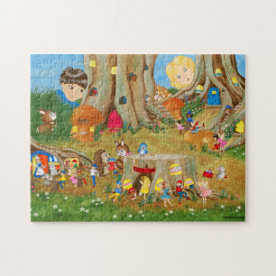 Ein magisches Überraschungs-Puzzlespiel