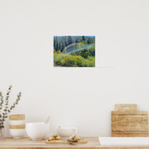 Ein magisches Wiesenplakat