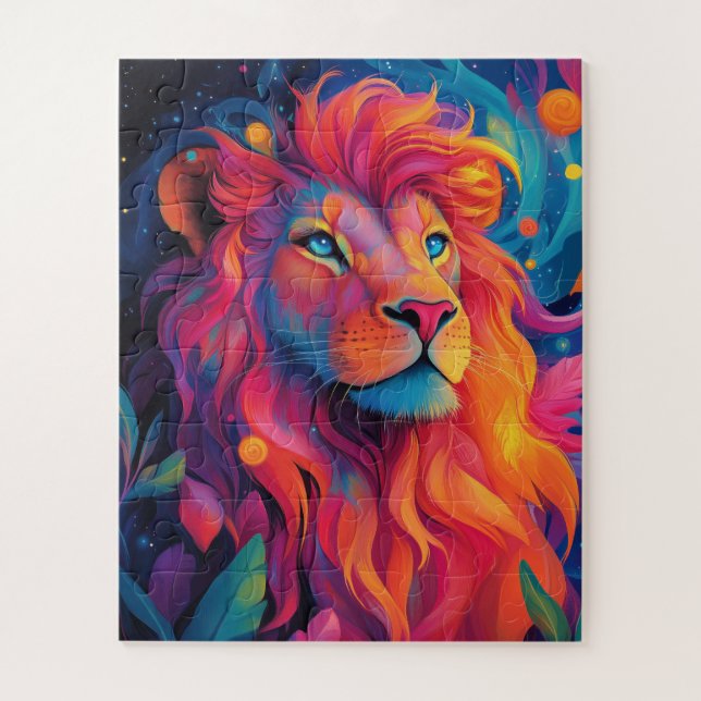 Ein majestätischer Löwe (Vertikal)