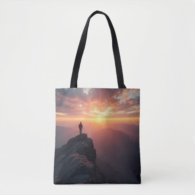 Ein majestätischer Sonnenaufgang vom Gipfel des Be Tasche (Vorderseite)