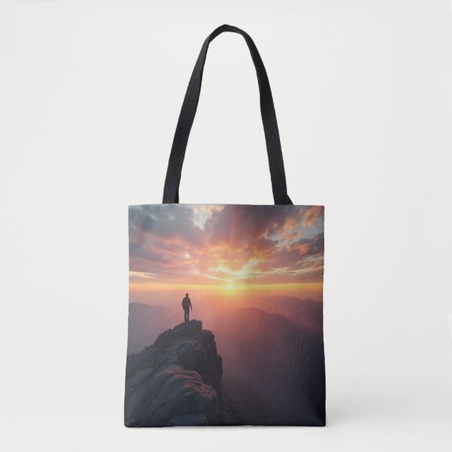 Ein majestätischer Sonnenaufgang vom Gipfel des Be Tasche (Vorderseite)