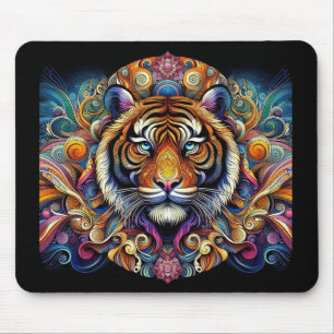 Ein majestätischer Tiger - Maus-Pad Mousepad