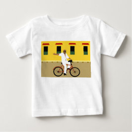 Ein Mann auf einem Straßenrad in Kolumbien Baby T-shirt