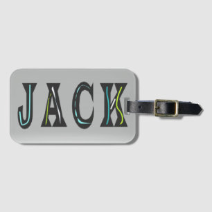 Ein Mann namens Jack ist ein Fall mit rückwärtiger Gepäckanhänger