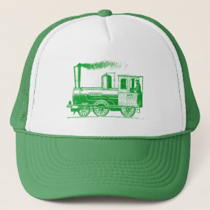Ein Mann und seiner Zug - Gras-Grün Truckerkappe