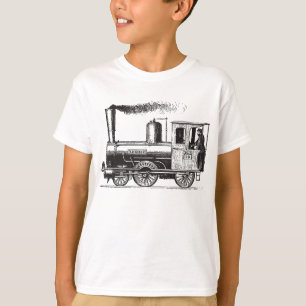 Ein Mann und seiner Zug - Schwarzes T-Shirt