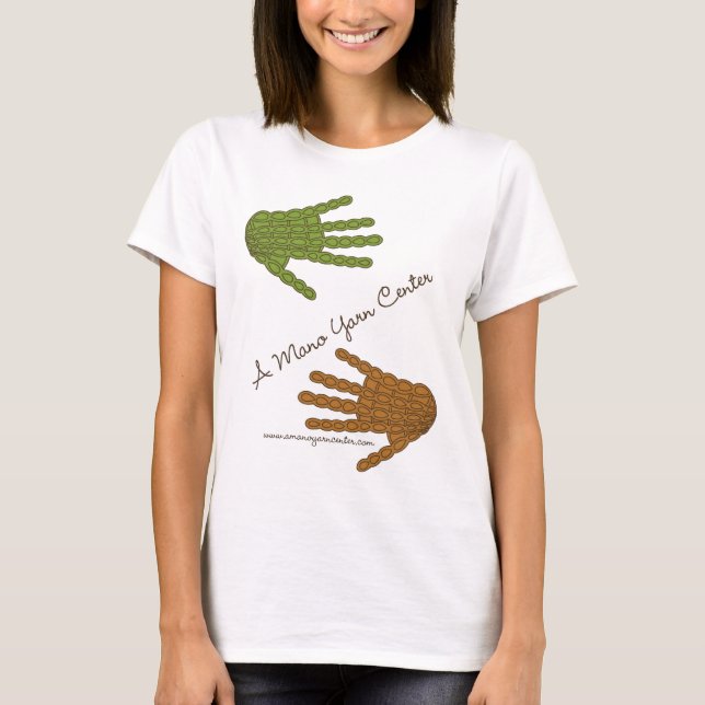 Ein Mano Yarn Center: Langsamer Angepasster T - Sh T-Shirt (Vorderseite)