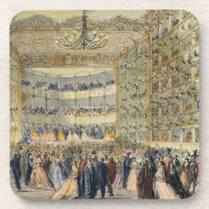 Ein Maskenball am Fenice Theater, Venedig, 19. Untersetzer
