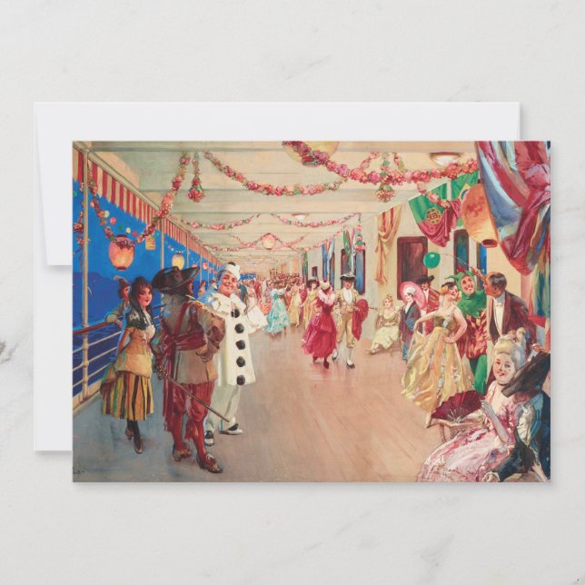 Ein maskierter Ball auf einem Schiff | Victor Gabr (Vorderseite)