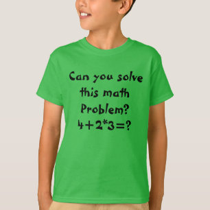 Ein Mathematikproblem T-Shirt