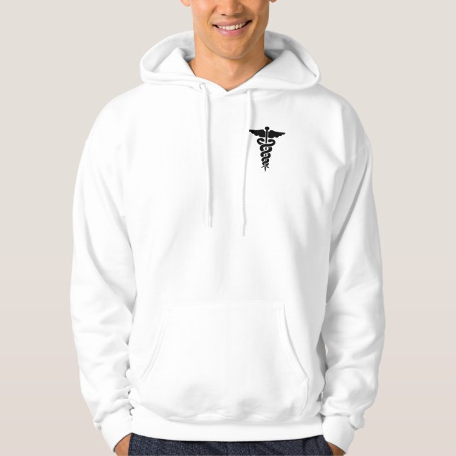 Ein medizinisches Symbol Hoodie (Vorderseite)