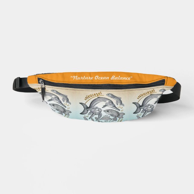 "Ein Meer der Schwierigkeiten" Bauchtasche (Vorderseite)