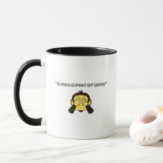Ein Mega-Pint Wein |Funny Memes Geschenke  Tasse