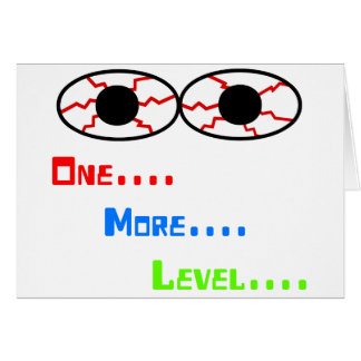 Ein… Mehr… Niveau… - Bloodshot Augen