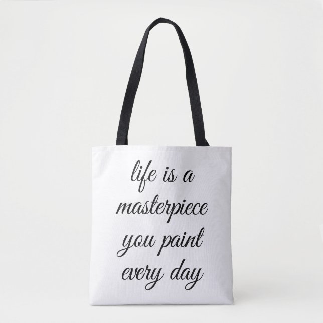 Ein Meisterwerk-Schultertasche Tasche (Vorderseite)