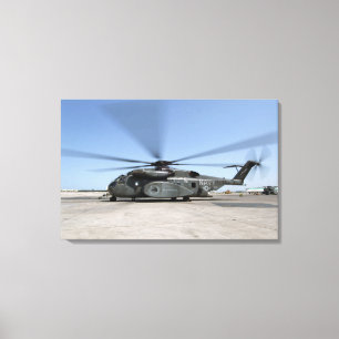 Ein MH-53E Seedrachehubschrauber Leinwanddruck