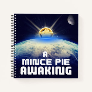 Ein Mini-Kuchen erwachen Notizbuch