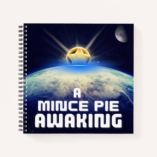 Ein Mini-Kuchen erwachen Notizbuch (Vorderseite)