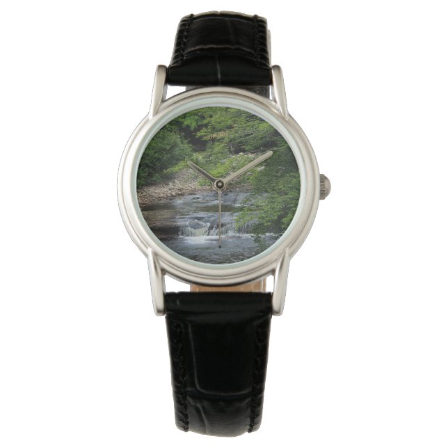 Ein Miniaturwasserfall Armbanduhr (Vorderseite)