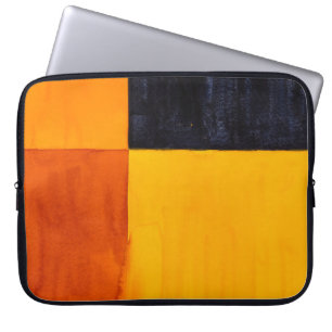 ein minimalistisches abstraktes Bild; strukturiert Laptopschutzhülle
