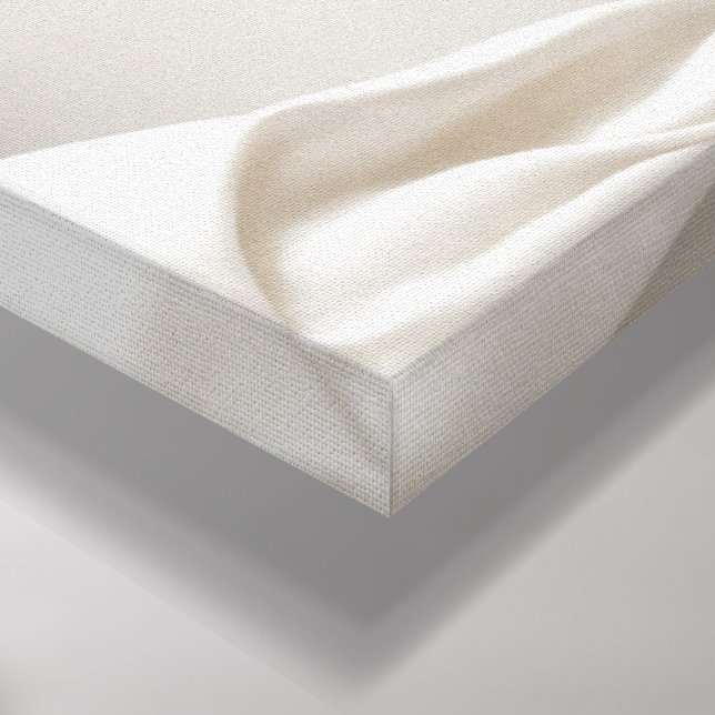 ein minimalistisches und designbewusstes Logo über Leinwanddruck (Ecke(Unten))