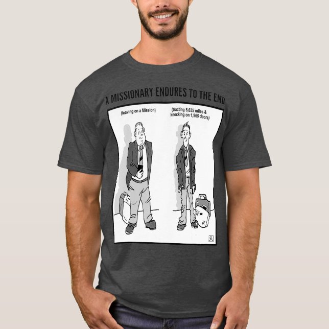 Ein Missionar hält die missionarischen Geschenke d T-Shirt (Vorderseite)