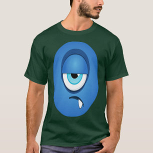 Ein Mit Augen blaues Monster Niedliche Monster T-Shirt