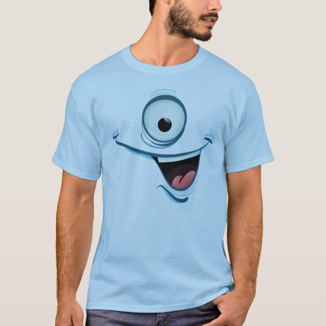 Ein mit Augen Monster T-Shirt (Vorderseite)