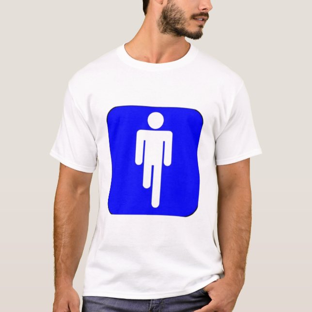 ein mit Beinen versehener Mann T-Shirt (Vorderseite)