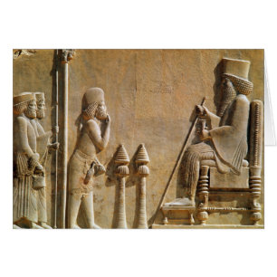 Ein mittlerer Offizier, der König Darius