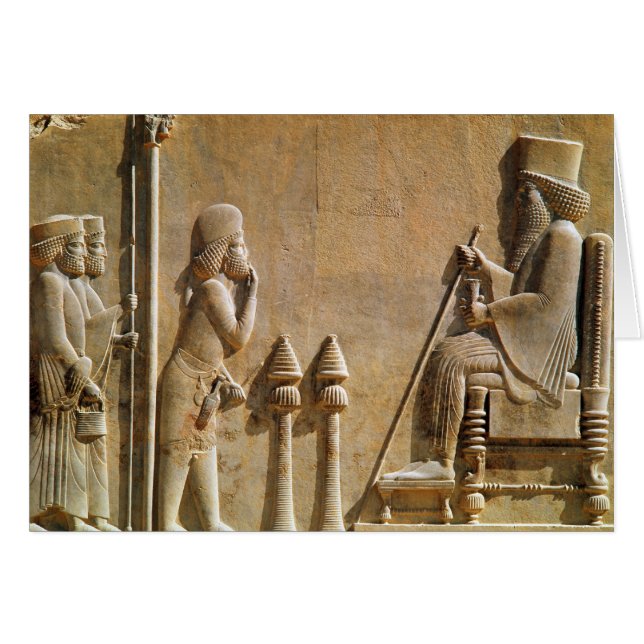 Ein mittlerer Offizier, der König Darius (Vorderseite (Horizontal))