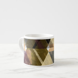 Ein modernes abstraktes Design Espressotasse