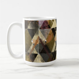 Ein modernes abstraktes Design Kaffeetasse