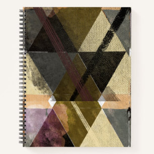 Ein modernes abstraktes Design Notizbuch