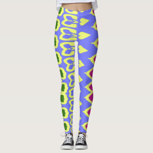Ein modernes mehrfarbiges, nahtloses "Ratti_Creati Leggings