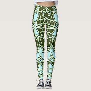 Ein modernes mehrfarbiges, nahtloses "Ratti_Creati Leggings