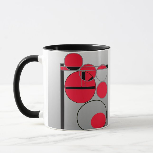 ein Mog Tasse (Links)