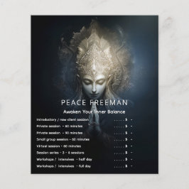 Ein Moment der Gnade | Meditationskunst Flyer