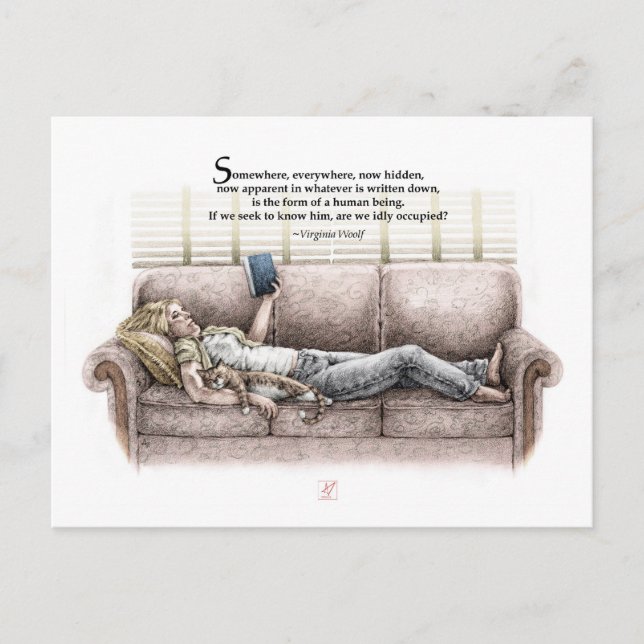 Ein Moment der Mühe Postkarte (Vorderseite)