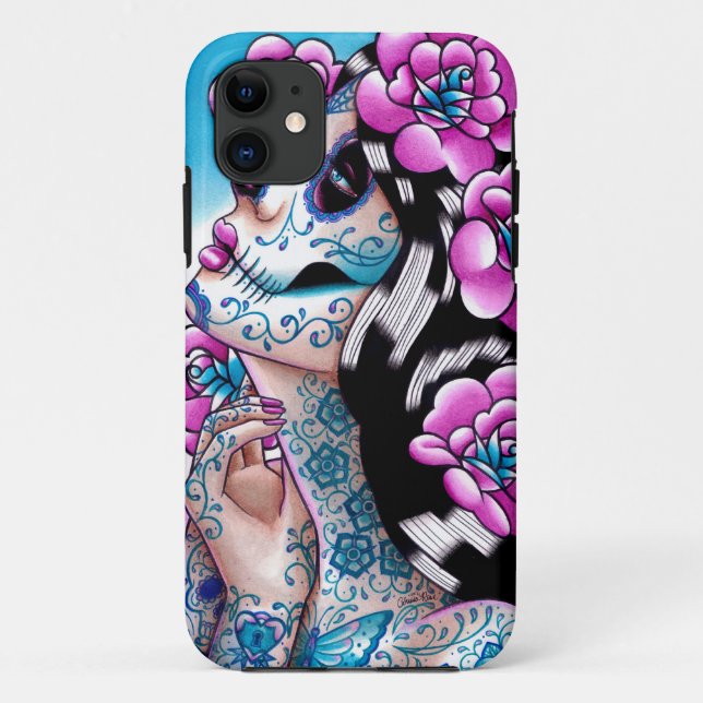 Ein Moment Ruhe-des tätowierten Case-Mate iPhone Hülle (Rückseite)